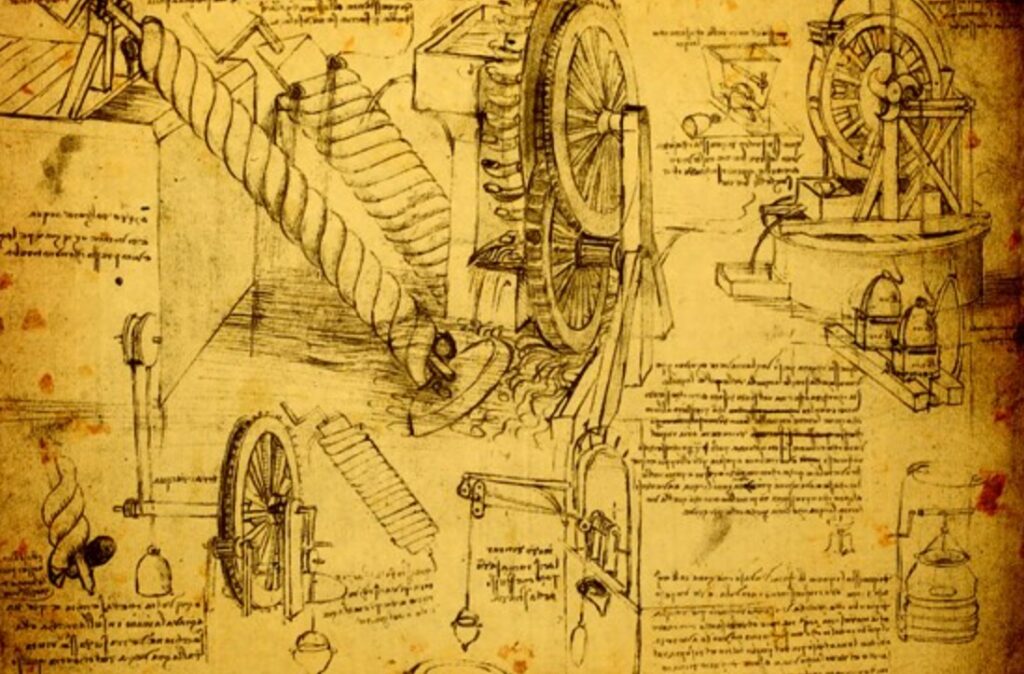 Plano de Leonardo Da vinci